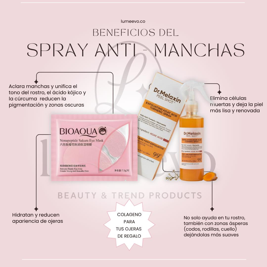 Spray Anti Manchas +  Regalo (Parches de Colágeno)